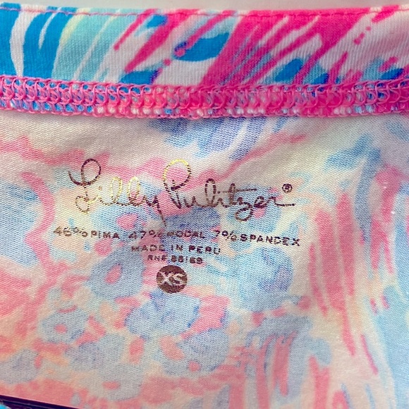Lilly Pulitzer 3/4 Sleeve Top XS - Picture 2 of 4
